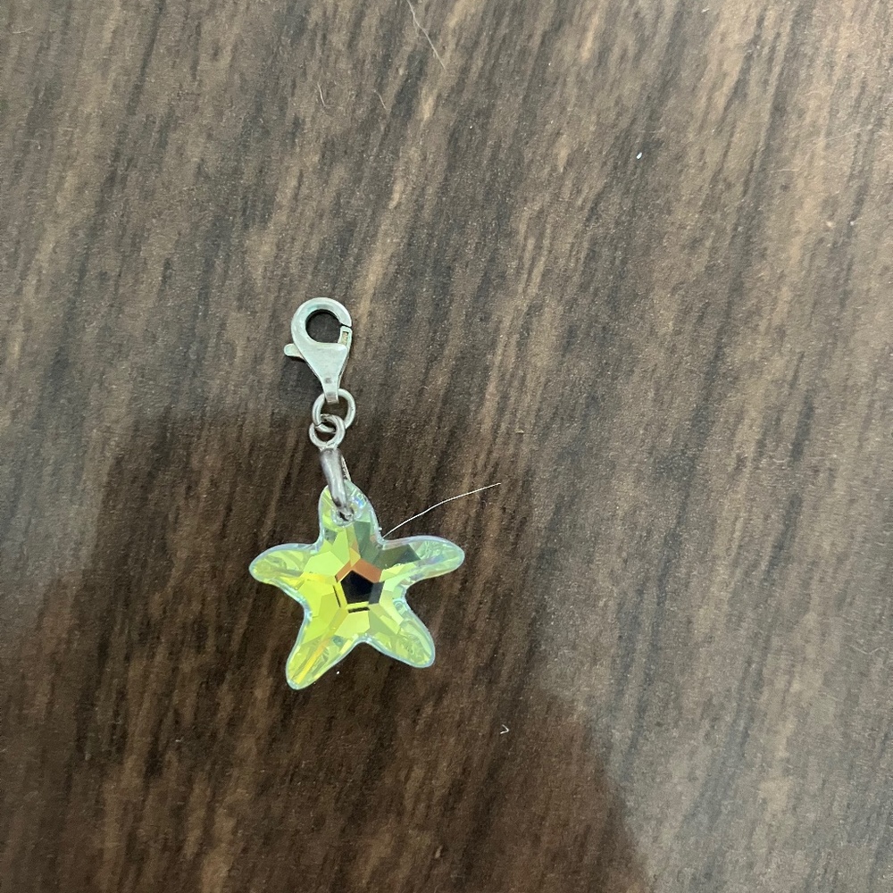 Yellow Swarovski starfish